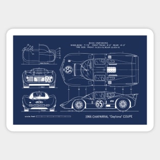 1966 Chaparral Daytona Coupe Sticker